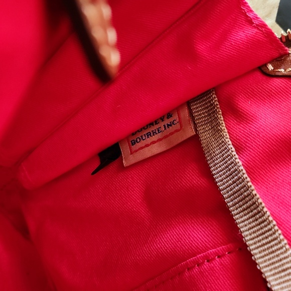 NWT Dooney & Bourke Ivory Zip Zip Pebbled Leather Satchel π€π€π - Picture 12 of 16